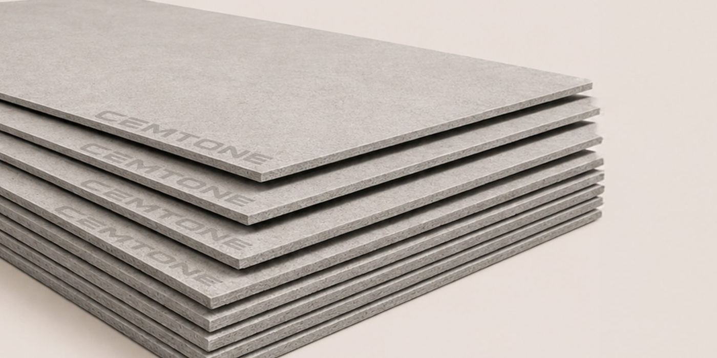 Cemtone — non-combustible fibre cement board